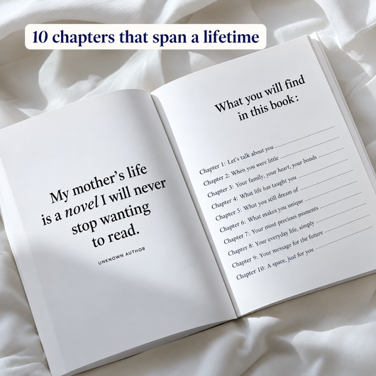 Legacy Keepsake - Mom Share your story with me